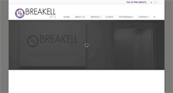 Desktop Screenshot of breakell-lifts.co.uk